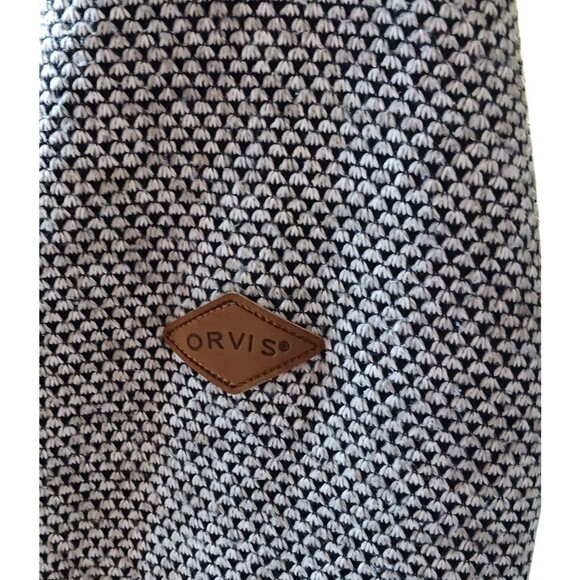 Orvis Men’s Quarter Zip Gray Brighton Sherpa Lined Pullover Sweater Sz XL Jacket - Picture 7 of 8